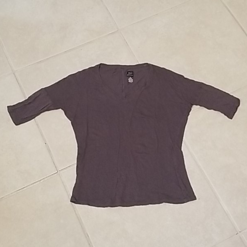 Grey V-Neck